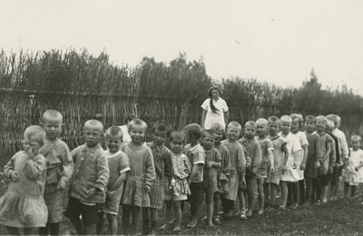 Первый советский детский дом. 1918 год