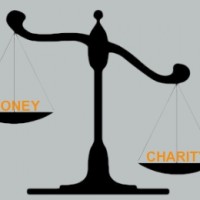 money and charity