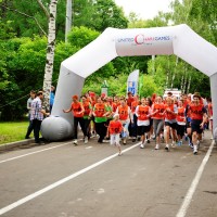 Благотворительный Забег United Chari Games прошел в парке "Сокольники"